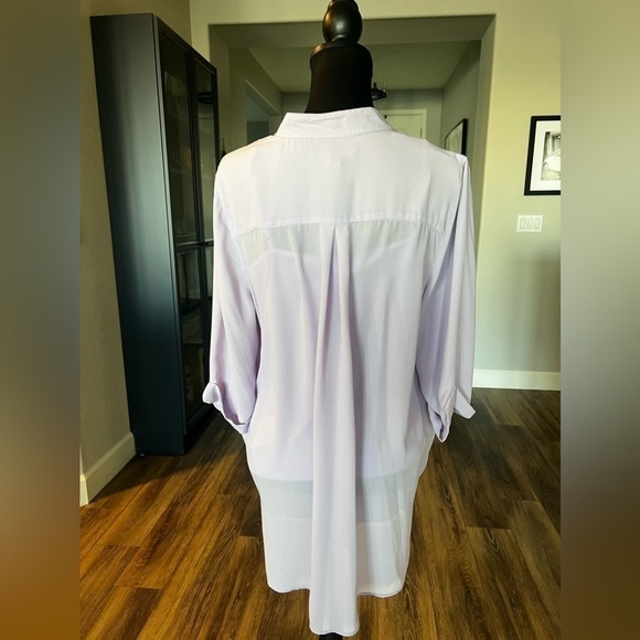 Lisa RINNA TWIST FRONT TOP WITH CAMI - MEDIUM - ORCHID PETAL - Picture 5 of 5